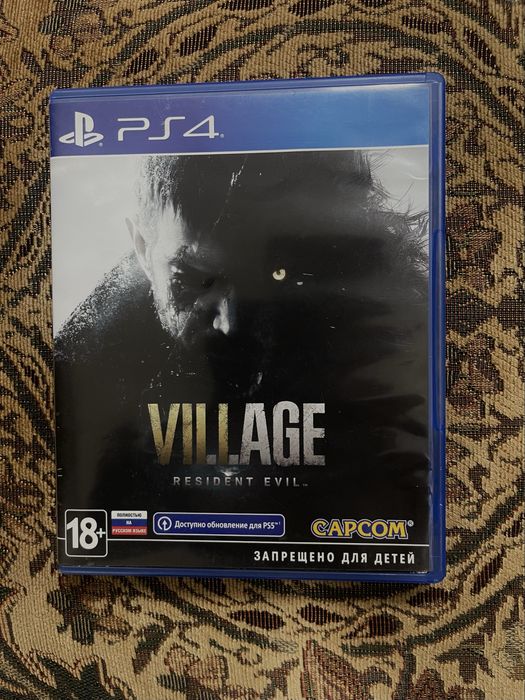 Диск ps 4 Резидент эвил 8