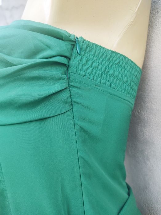 Salopeta strapless Verde eleganta fara bretele dama S Imperial