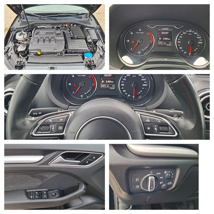 Vând Audi A3, 2.0 TDI, Euro 6, 2016
