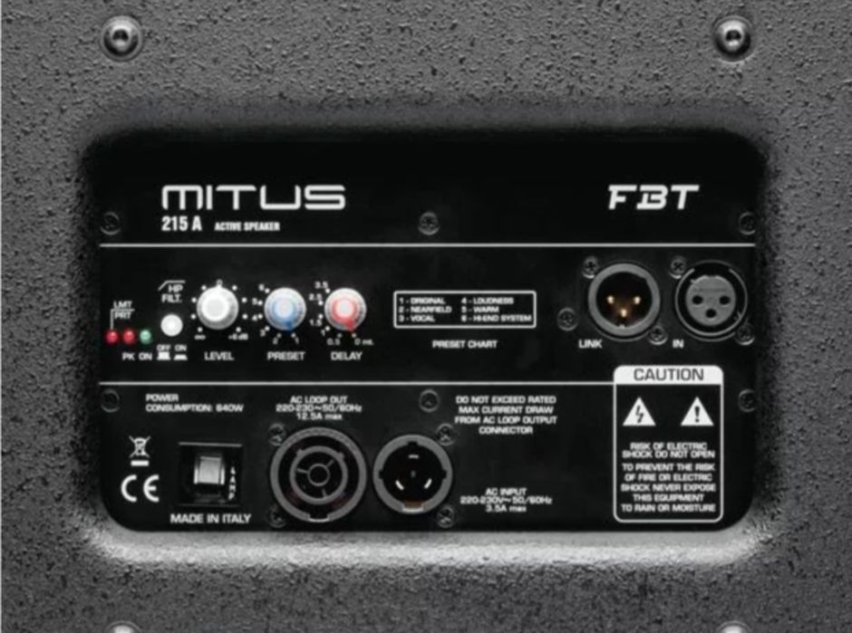 Boxa FBT 215 A Mitus