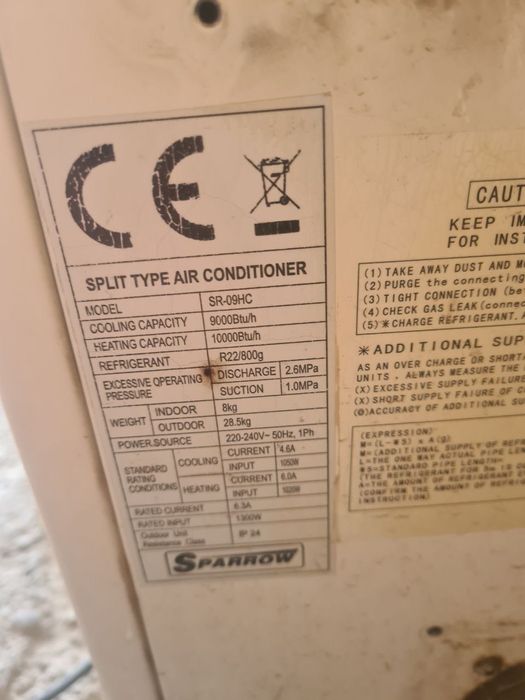 9talik Konditsioner sotiladi Ishlaydi