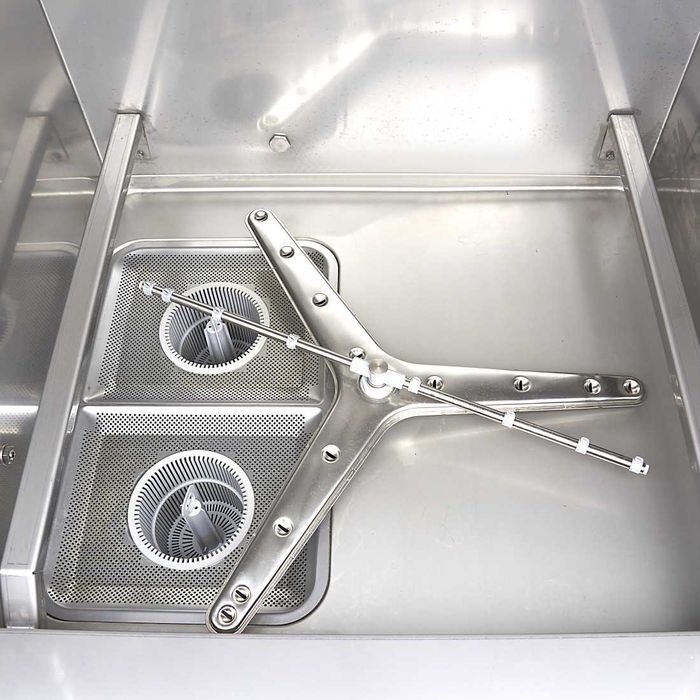 Индустриална съдомиялна, кошница 70 × 70 см, 400V