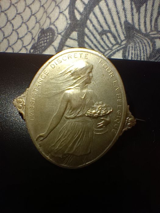 Брошка от метал Италия