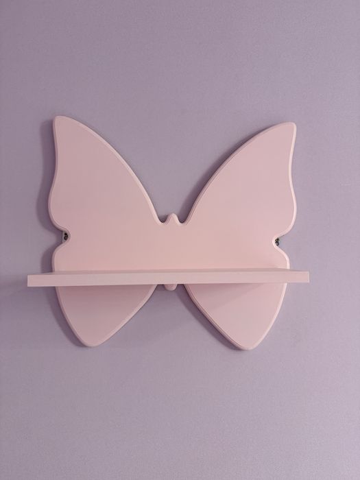 Полка бабочка настенная