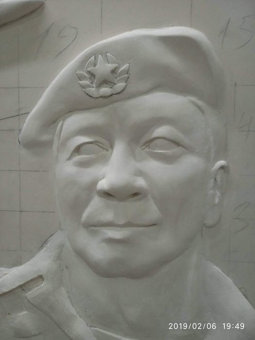 3д, барельеф, скульптура,роспись!