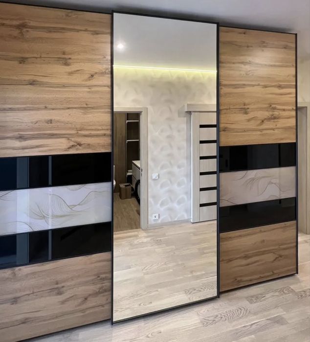 Шкаф купе в стиле лофт