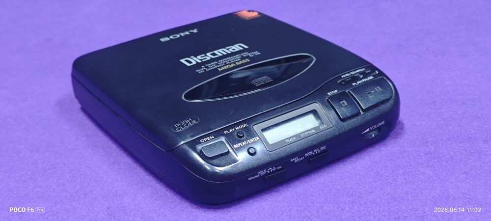 Sony Discman D-33 в отличном состоянии