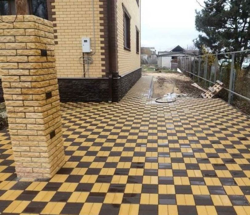 Брусчатка кирпичик