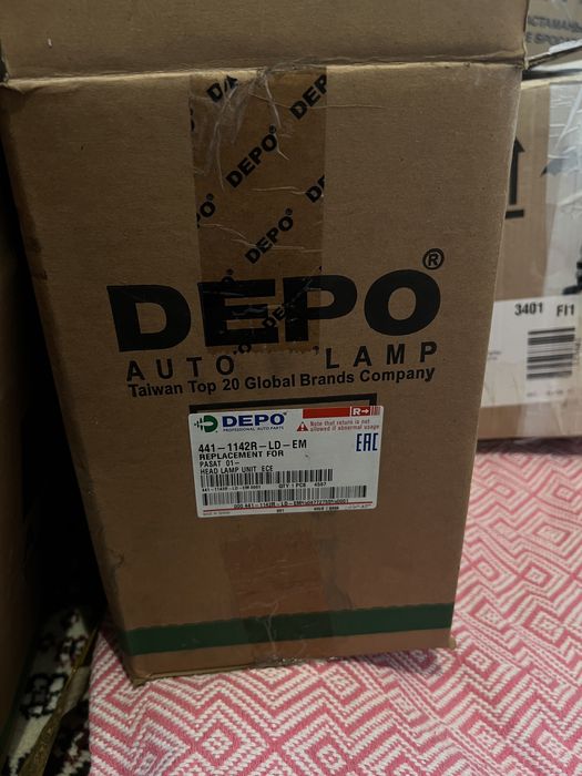 Фары пассат б5