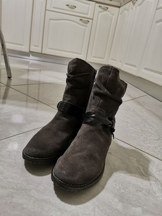 Botine Ghete dama Marco Tozzi piele nr.38 noi