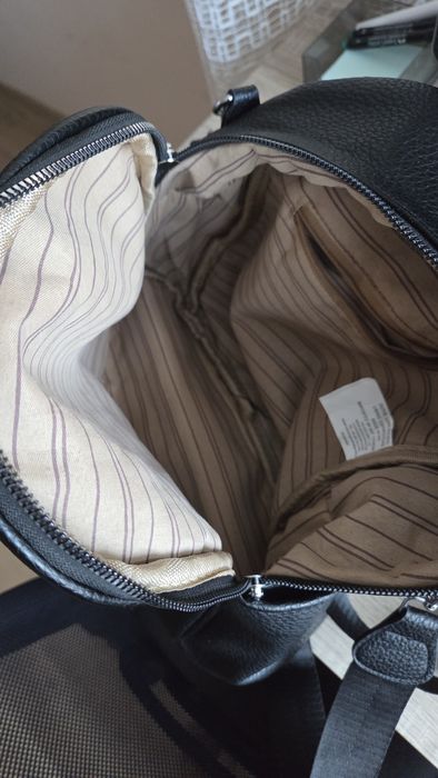 Черна дамска раница