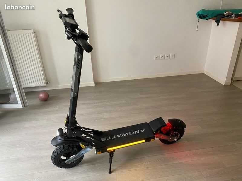 Sigilata Noua‼️ANGWATT CS1‼️NFC‼️Motor 1000W‼️60Km/h‼️Roti 11inch‼️Baterie 21AH Autonomie 65+Km