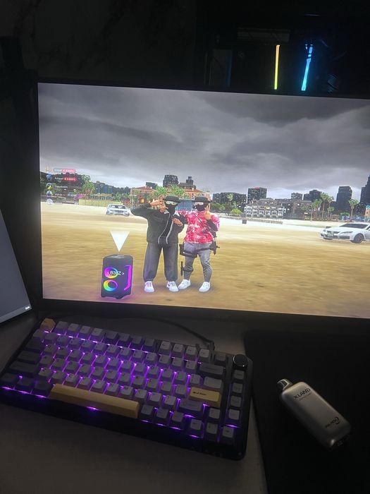 Клавиатура Ajazz Ak820 серый