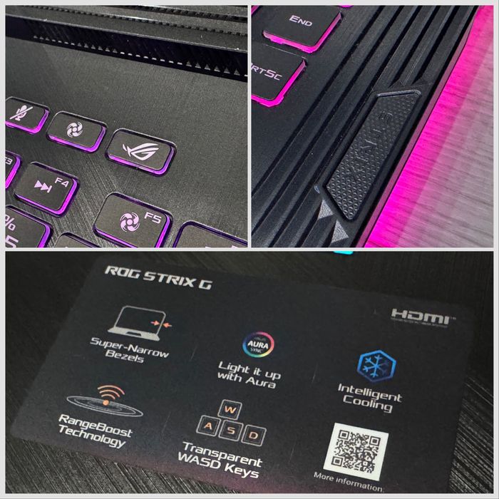 15.6 IPS 120hz /GTX 1660Ti 6GB/ i7 / 16GB /512ssd/Asus ROG STRiX / RGB