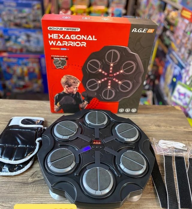 Музыкальный тренажер для бокса детская настенная