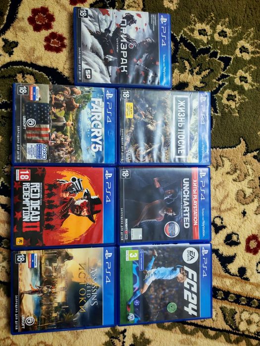 Ps4 дискы продам или обмена без царапина диск Атырау геолог2