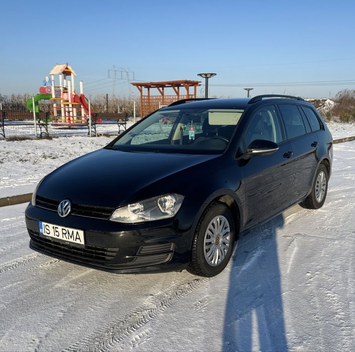 Volkswagen Golf 7 Break 1.6 TDi 120 cai an 2015 Euro 6 Negru