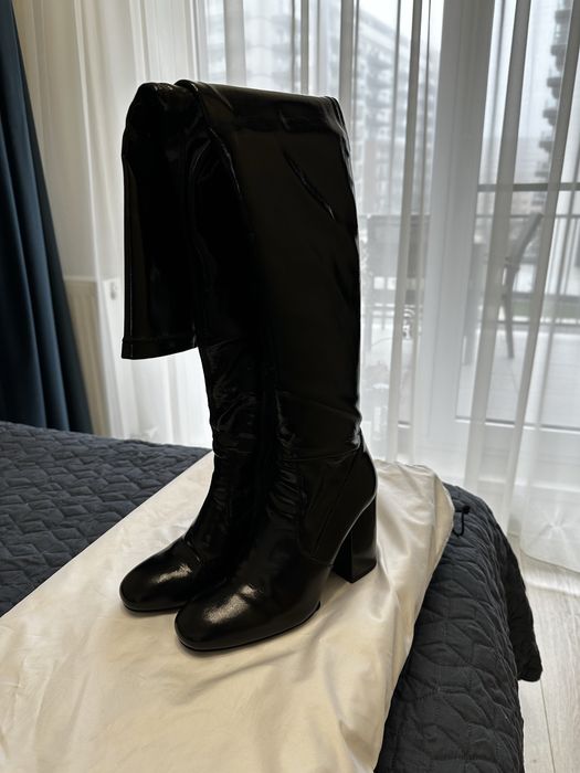 Cizme pinko peste genunchi marimea 36