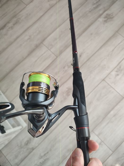 Продавам спинингова въдица Filstar Red Shadow Evo + Shimano Sahara