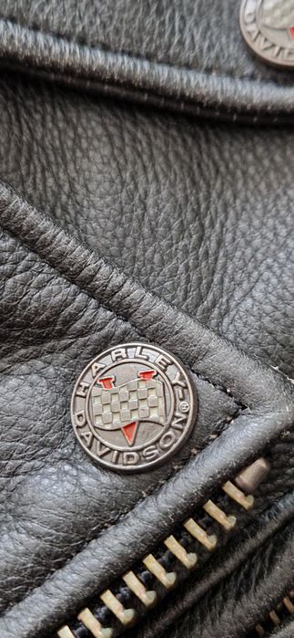 HARLEY DAVIDSON брутално яке естествена кожа