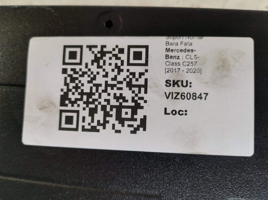 Suport Numar Bara Fata Mercedes-Benz CLS-Class C257 2017 2018 2019 202