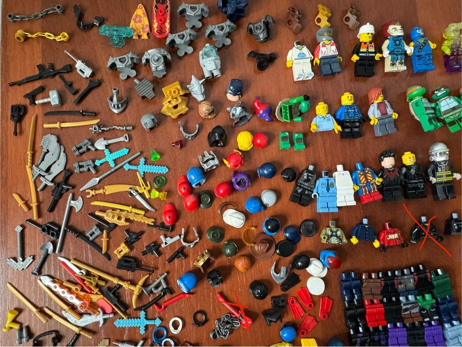 Лего фигурки цена за всё