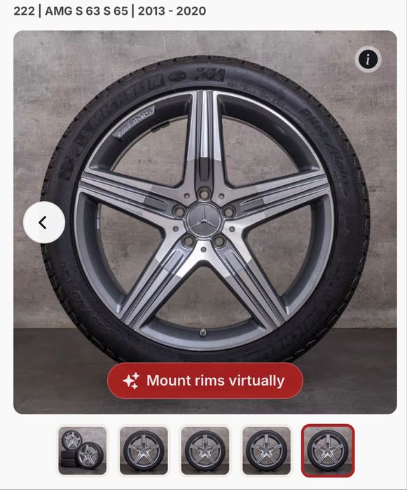 Оригинални Mercedes AMG джанти 20 цола