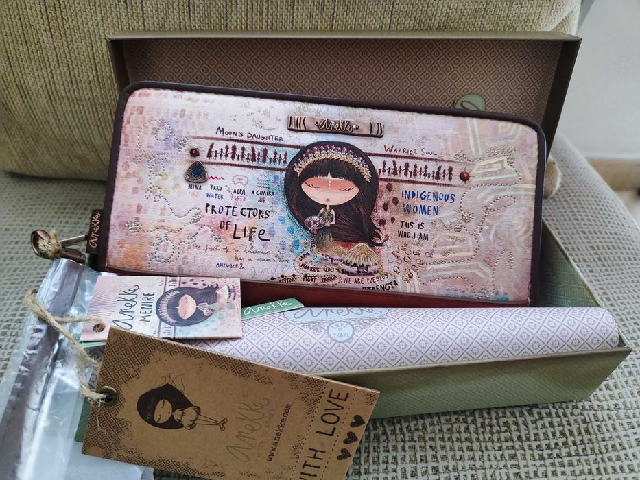 Anekke дамски портфейл / кожено портмоне Анеке - Испания