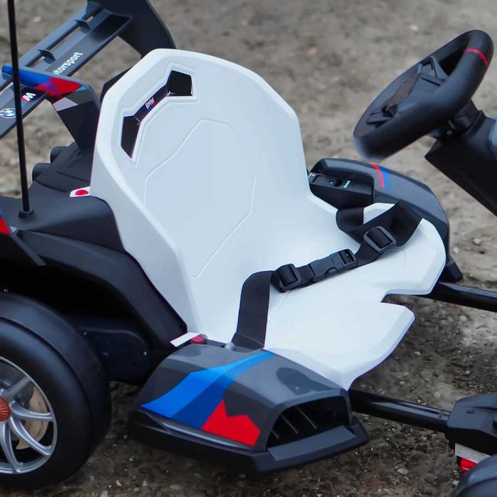 Kart electric cu functie Drift, BMW Motosport 2x 250W, 24V #Grey