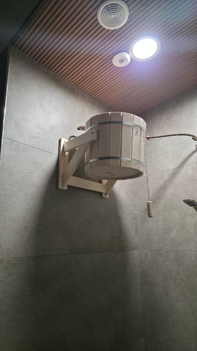 Ведро обливной сауна