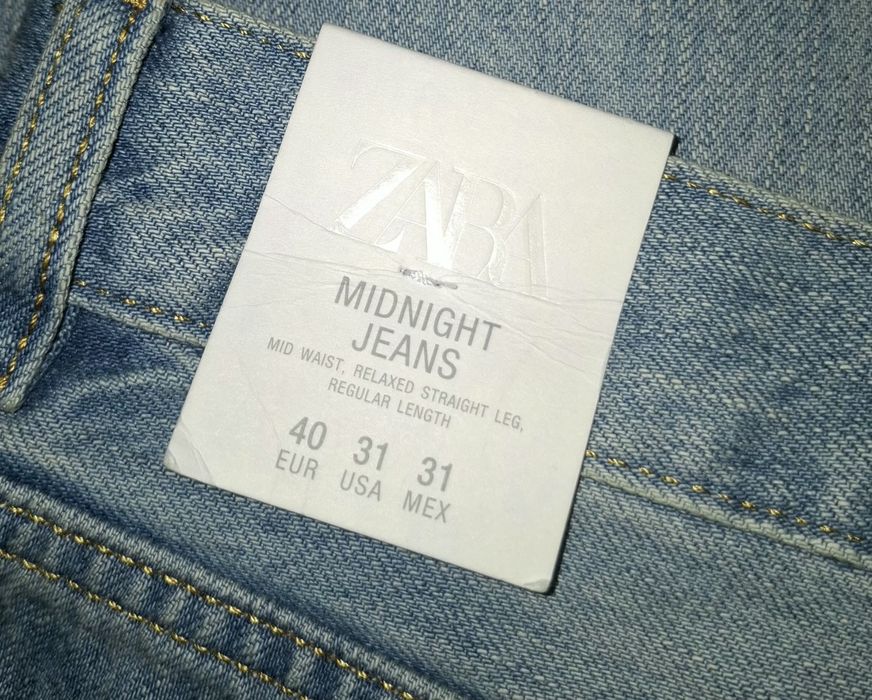 Blugi Zara- midnight jeans marime eur 40