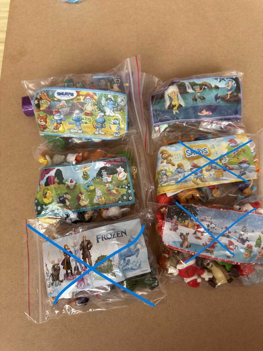 Играчки от яйца Киндер / Kinder