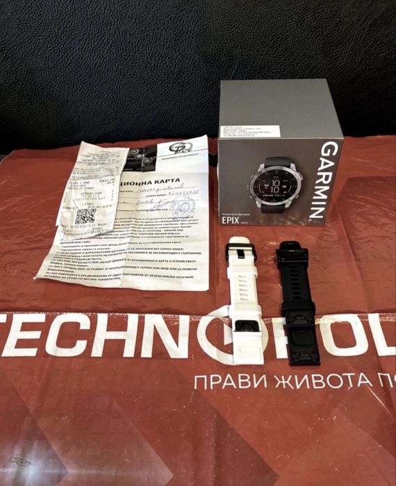 КАТО НОВ 47mm Garmin EPIX GEN 2 Гаранция Технополис 2026г. Black
