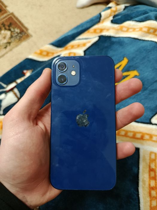 iPhone 12 синий)