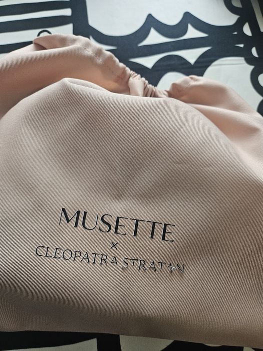 MUSETTE кожена дамска чанта