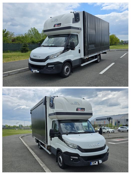 IVECO DAILY 35s18- 10 europaleti, an fabric. 2018, Euro 6, nu master sau sprinter