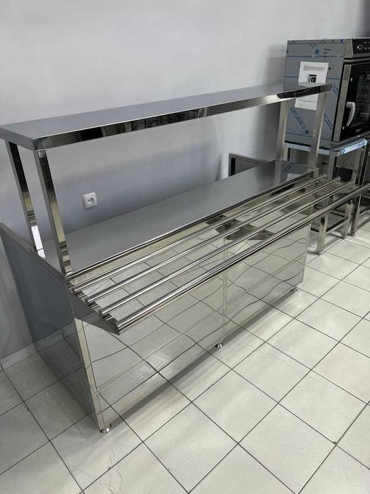 Мармиты раздача линии нержавейка кухня ресторан nerjaveyka