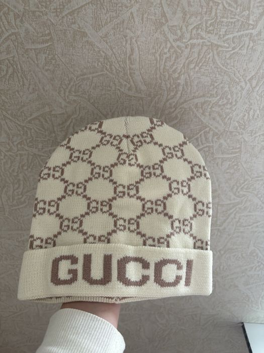 шапка gucci