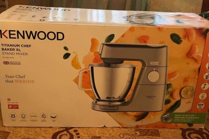 Кухонная машина Kenwood KVL85.704SIChef Baker XL