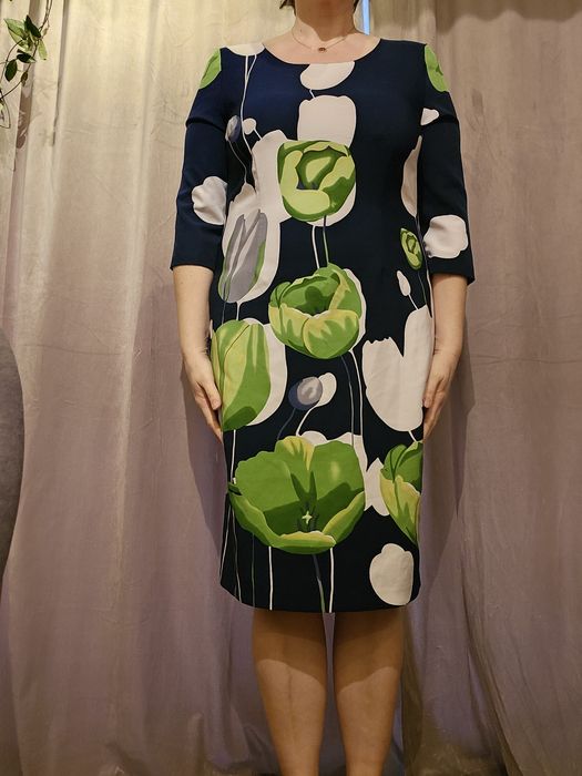 Rochie de zi multicolora