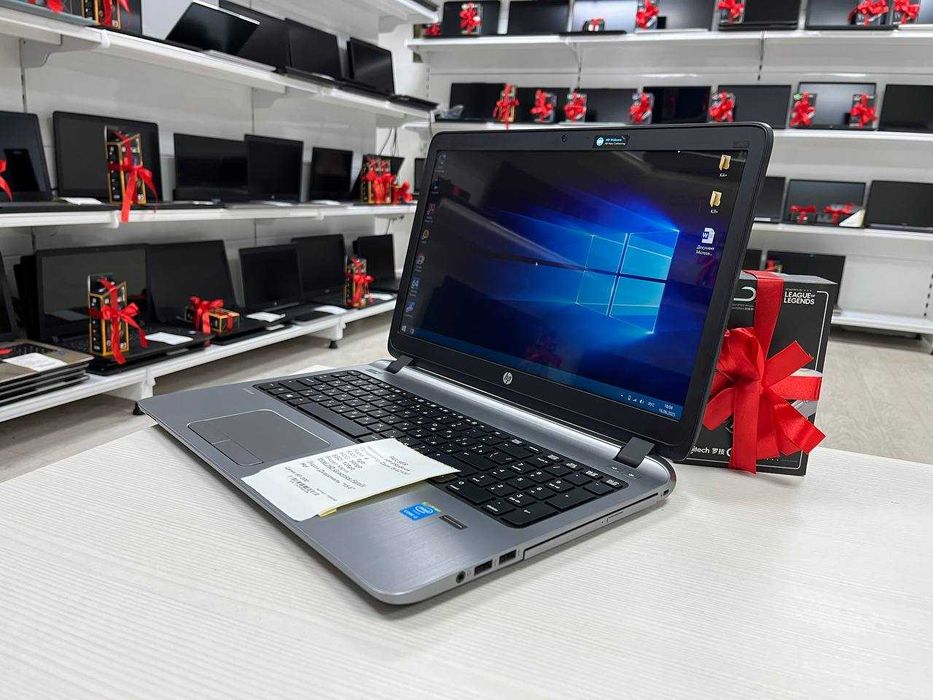 Для Офиса Шустрый Мощный HP ProBook Core i5*ОЗУ 8*SSD 128*HDd 500