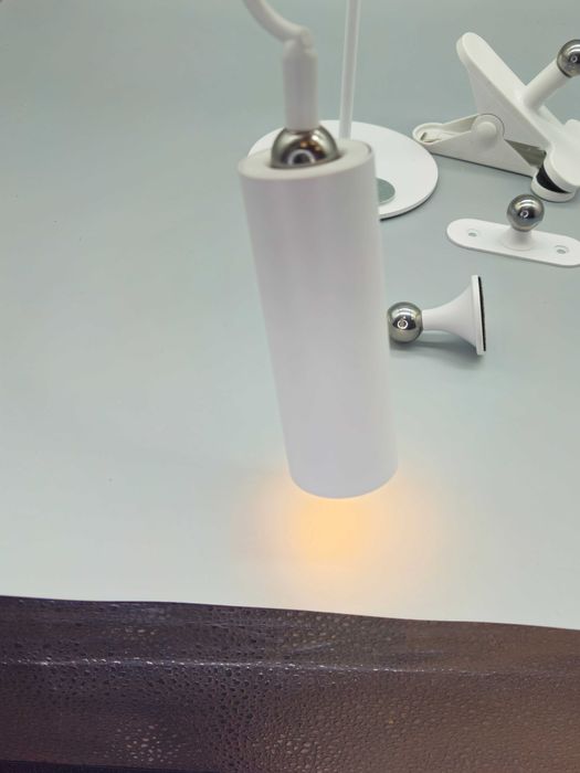 Дизайнерска лампа на топ цена! Акумулаторна LED настолна лампа Pixx 6-in-1 Desk Lamp, 7W, USB-C, бяла