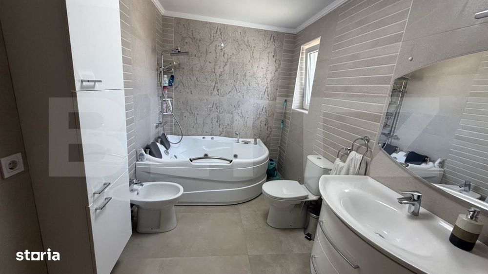 Duplex 120 mp utili 3 dormitoare Teren 380 mp Mobilat si utilat Dealul