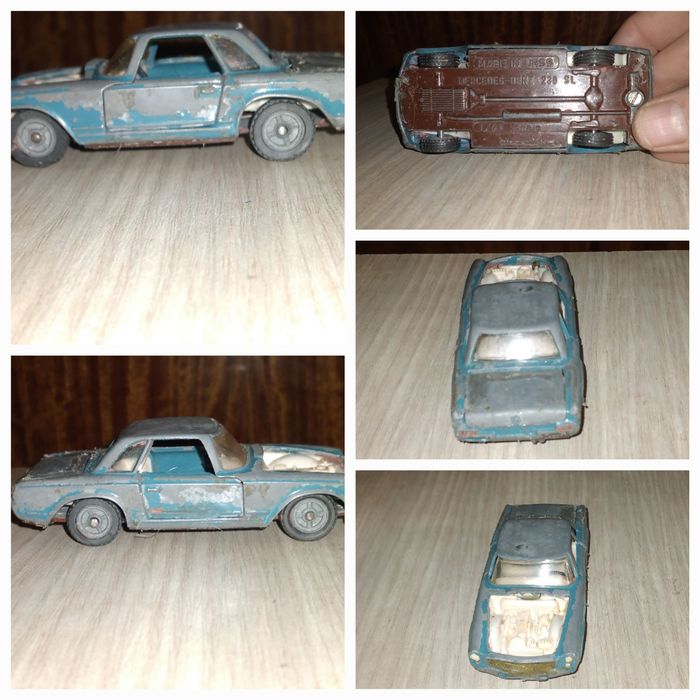 Модельки 3 машинки 1/43 СССР Смотрите 4 фото Читайте описании