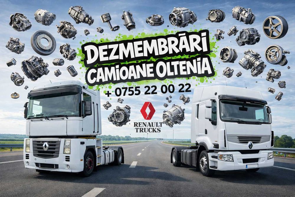 Dezmembrez * Renault: Major 385, Magnum, Premium DCI DXI , T  , Euro 3 4 5 6  - Piese din DEZMEMBRARI