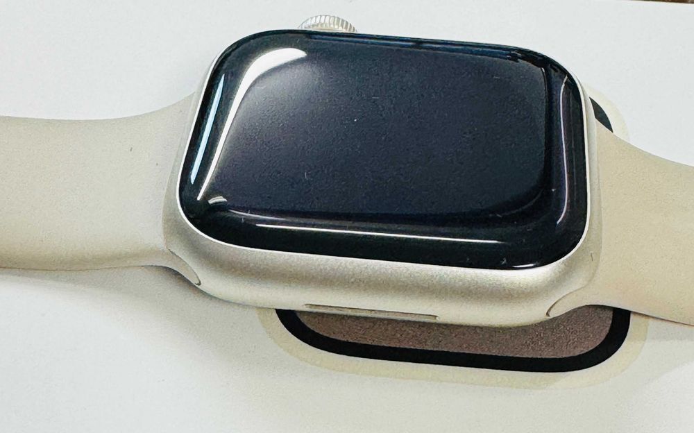 Apple Watch Series 9 41mm GPS Alb Stare Excelenta Baterie 100%