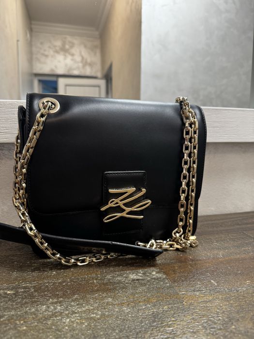 Дамска кожена чанта Karl lagerfeld