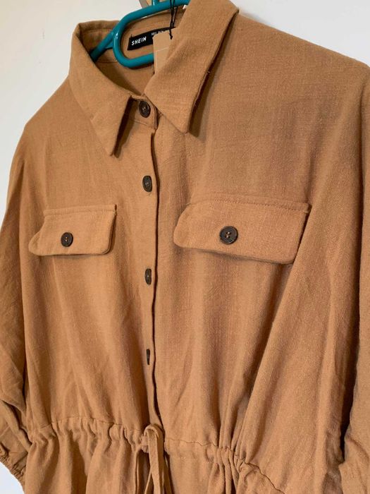 Ленена рокля SHEIN