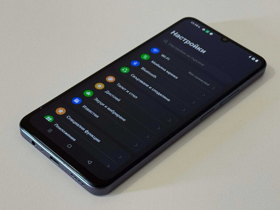 Бартер! Перфектен! Realme Note 60 128GB Marble Black (Черен)