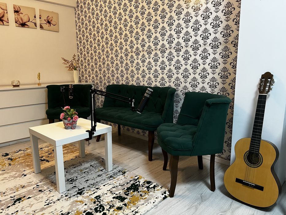 Studio podcast 30mp 3 camere Sony |3 microfoane Rode | Editare | Live